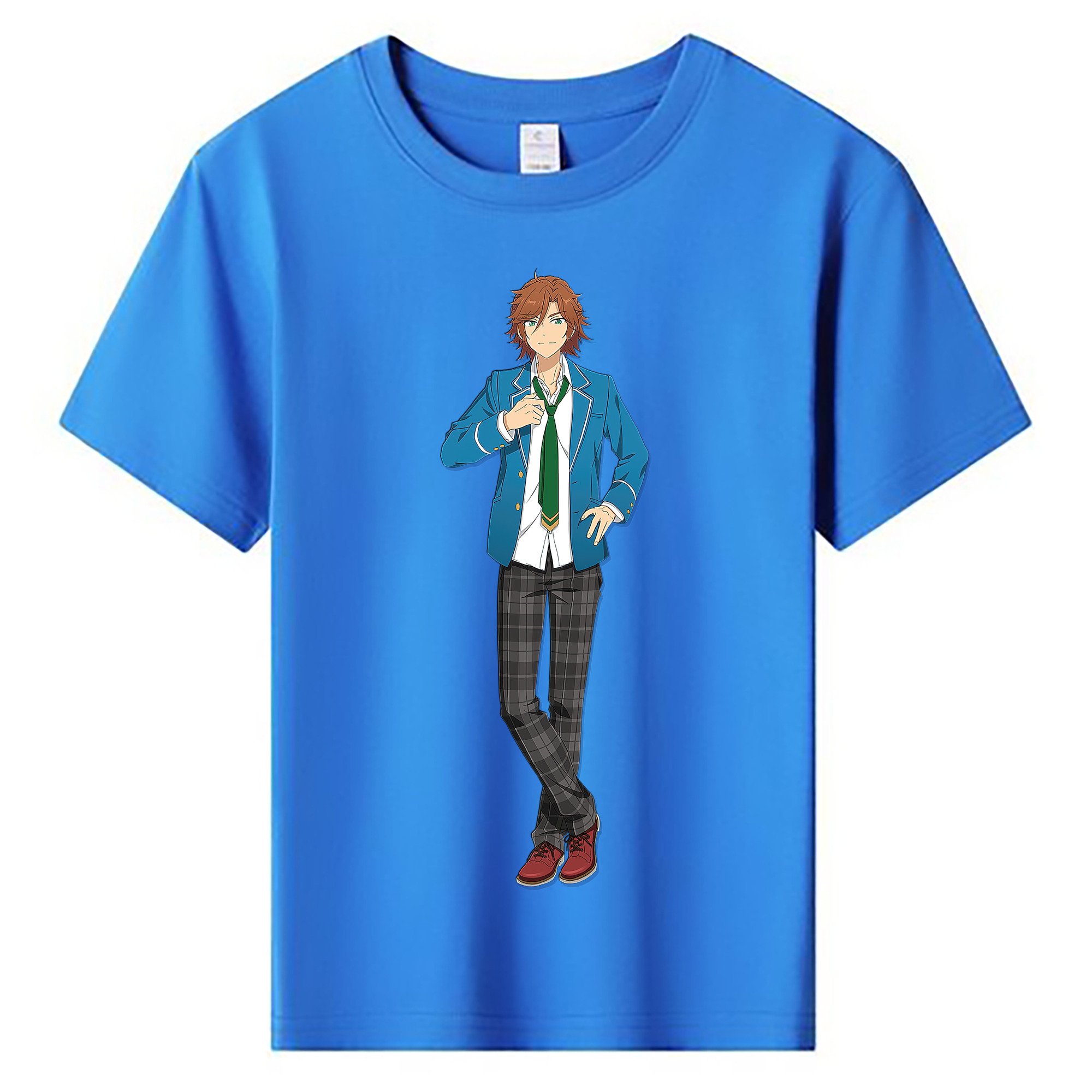 （画像用） あんさんぶるスターズ! Ensemble Stars 綿100％キッズTシャツ（フロントプリント）